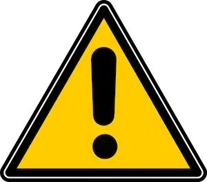 Caution icon